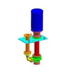Vertikalna centrifugalna pumpa za transport maziva i hidrauličnih ulja